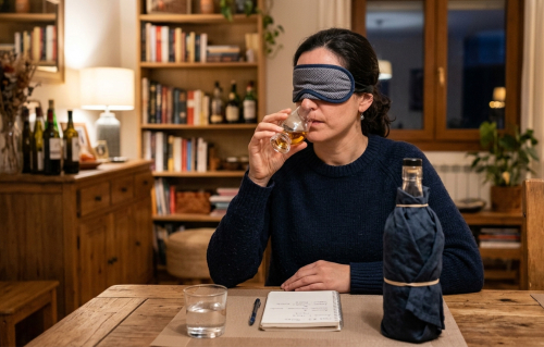 El arte de la cata a ciegas: Cómo entrenar tu paladar para detectar notas ocultas en licores